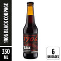 1906 Black Coupage Long Neck 330ml Pack 6 Unidades