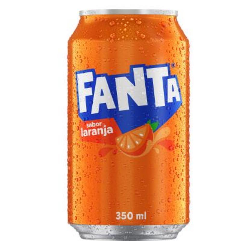 Fanta Laranja Lata 350ml