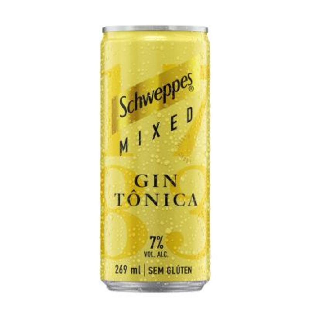 Schweppes Gin Tonica Lata 269ml