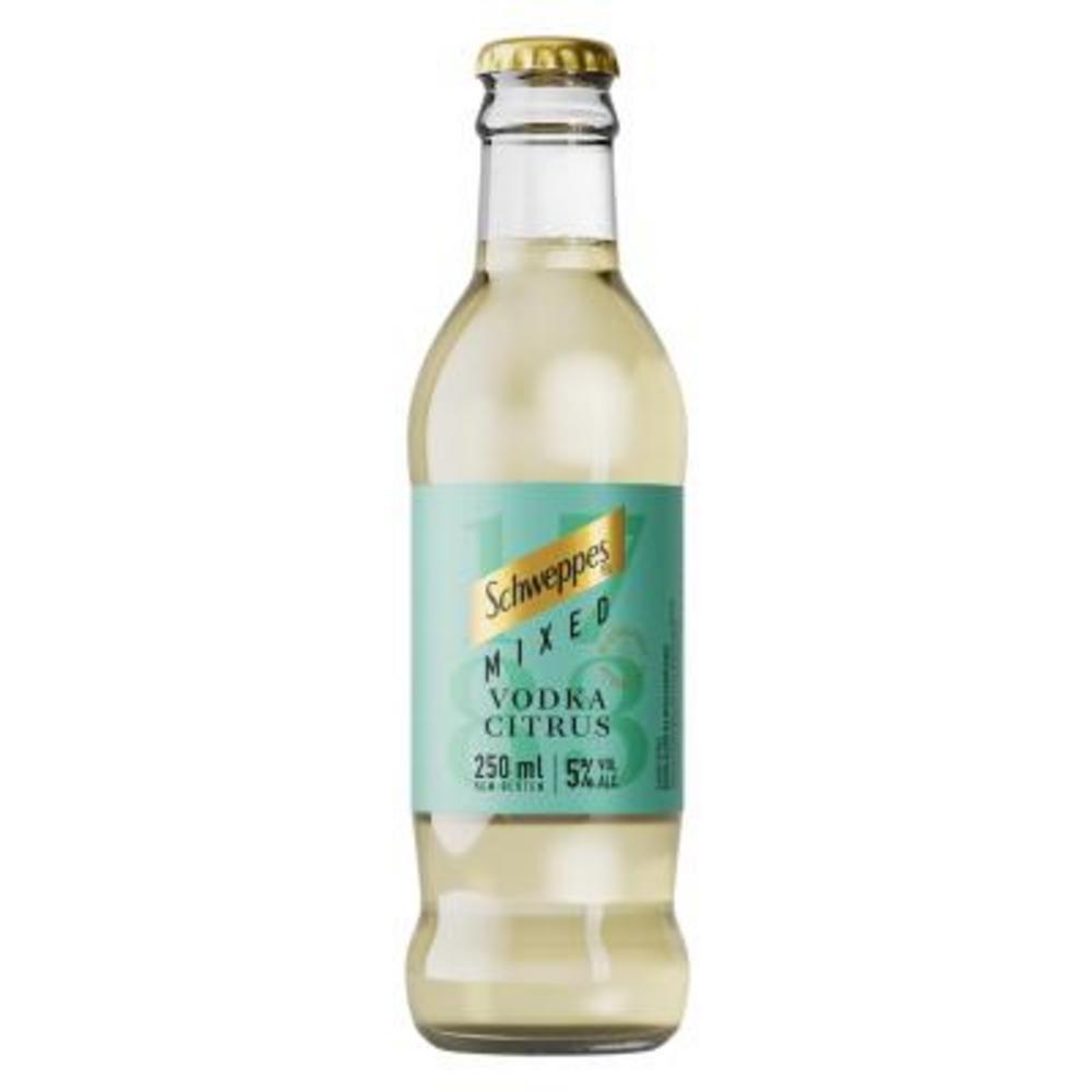 Schweppes Vodka Citrus Long Neck 250ml