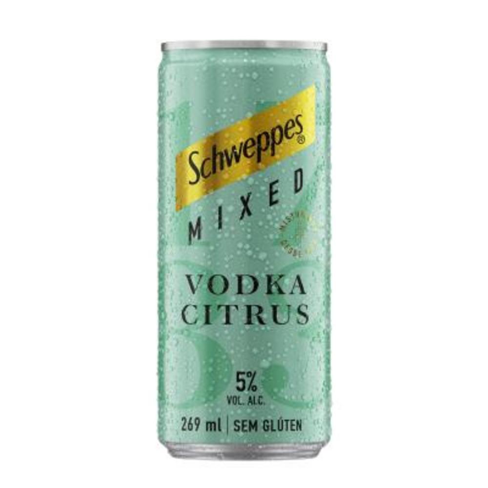 Schweppes Vodka Citrus Lata 269ml