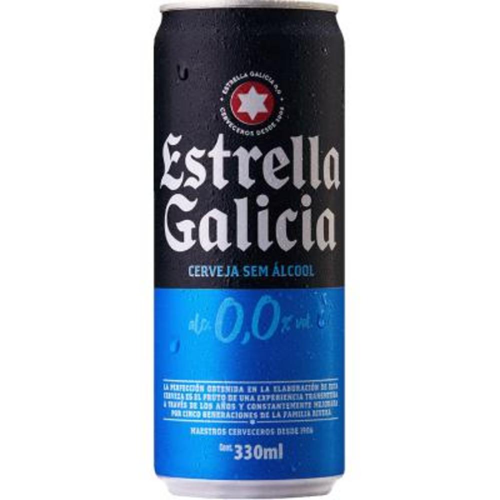 Estrella Galicia 0,0% Lata 330ml