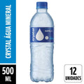 Água Mineral Sem Gás Crystal 500ml Pack 12 Unidades