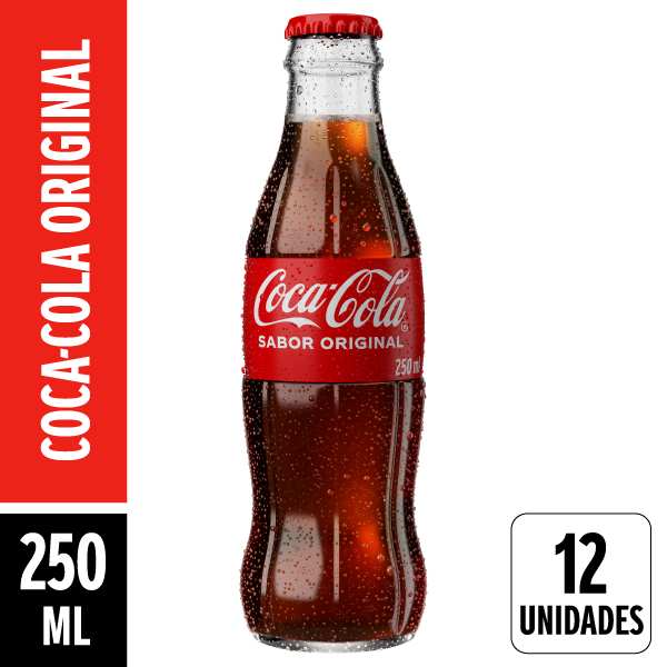 Coca-Cola 250ml Pack 12 Unidades