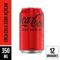 Coca-Cola Zero Lata 350ml Pack 12 Unidades