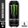 Energético Monster Energy 473ml Pack 6 Unidades