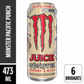 Energético Monster Pacific Punch Lata 473ml Pack 6 Unidades