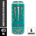 Energético Monster Ultra Fiesta Mango Lata 473ml Pack 6 Unidades