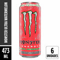 Energético Monster Ultra Watermelon Lata 473ml Pack 6 Unidades