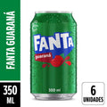 Fanta Guarana Lata 350ml Pack 6 Unidades