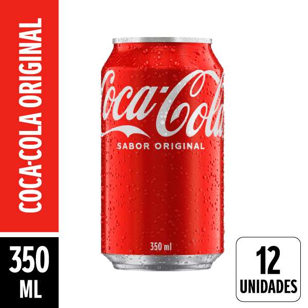 Coca-Cola Lata 350ml Pack 12 Unidades