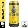 Cerveja Eisenbahn Pilsen Lata 350ml Pack 12 Unidades