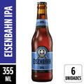 Cerveja Eisenbahn American Ipa Long Neck 355ml Pack 6 Unidades