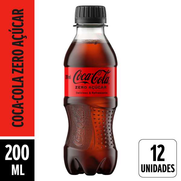 Coca-Cola Zero 200ml Pack 12 Unidades
