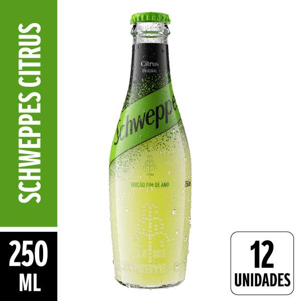 Schweppes Citrus Original  250ml Pack 12 Unidades