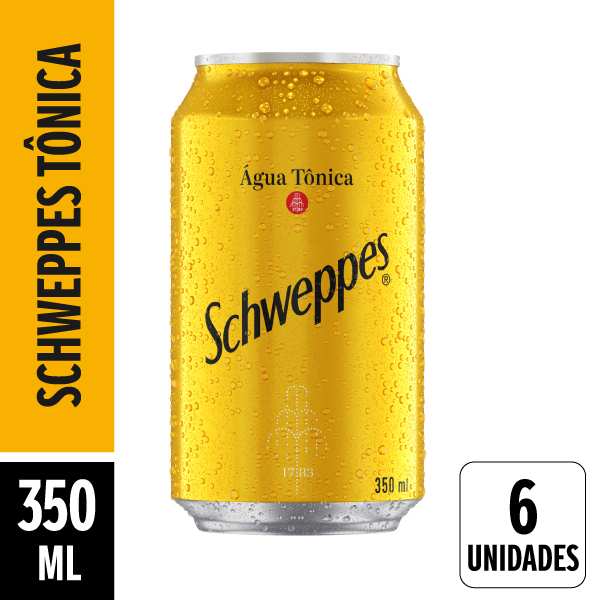 Schweppes Tonica Lata 350ml Pack 6 Unidades