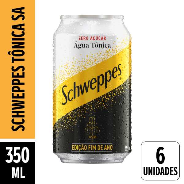 Schweppes Tonica SA Lata 350ml Pack 6 Unidades