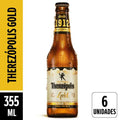 Therezopolis Gold Long Neck 355ml Pack 6 Unidades