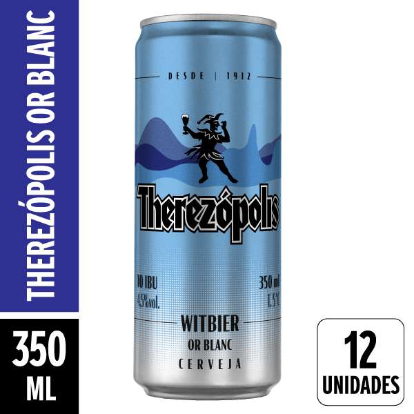 Therezopolis Or Blanc Lata 350ml Pack 12 Unidades