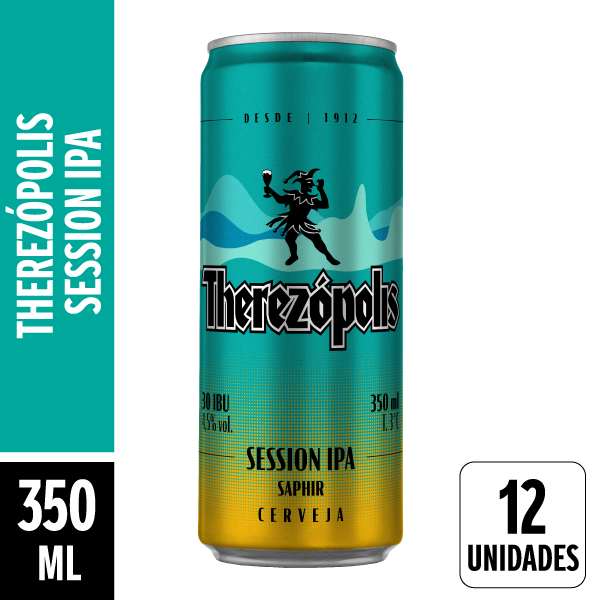 Therezopolis Session IPA Lata 350ml Pack 12 Unidades