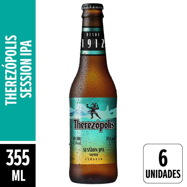 Therezopolis Session IPA Long Neck 355ml Pack 6 Unidades